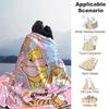 1pc Winnie the Pooh & Friends Blanket Room Decor, Bedroom, Playroom Decoration, Birthday Gift Ideas, Throw Blanket, Couch Cover, Travel