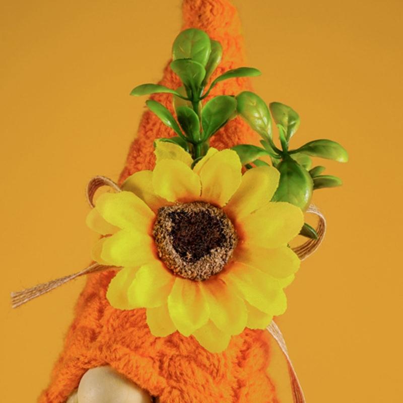 Multifunction Thanksgiving Gnome Decorative Crafts Ornament Thanksgiving Festival Party Background Decoration Party