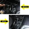 For BMW 2 Series F45 F46 2015-2018 Car Interior ABS Carbon Fiber Sticker Gear Shift Panel Cover Trim Accessories