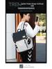 Men's Large Capacity Travel & Laptop Backpack - Trendy Fashion PU for Business & School