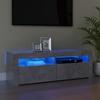 VidaXL TV Stand with LED Lights, Television Cabinet, Living Room TV Unit, Low Cabinet for Interior Living Room, 804314