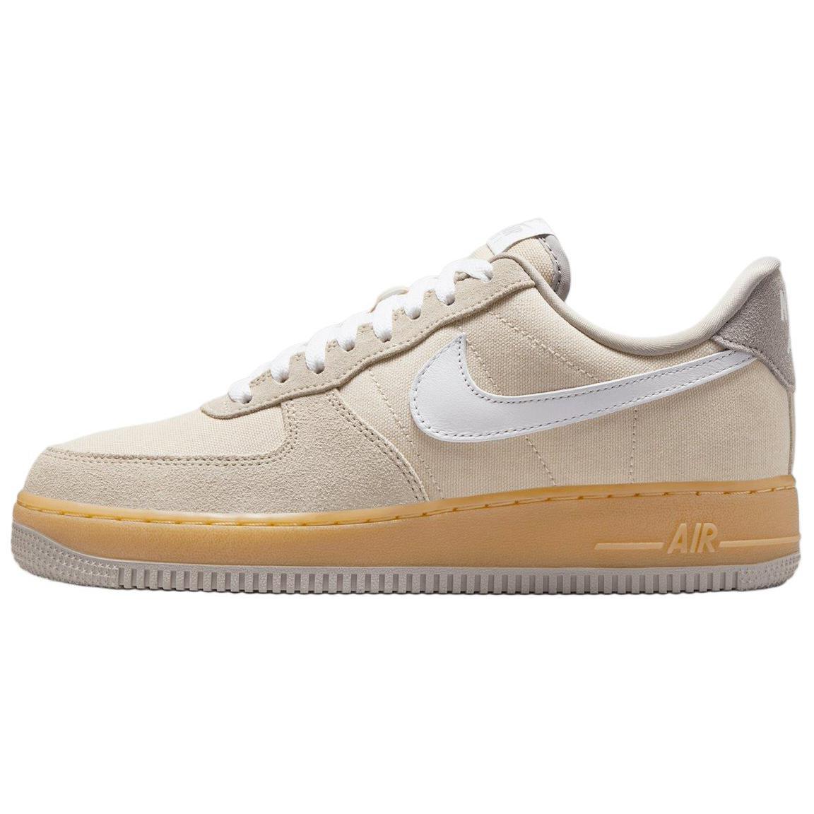 

Nike Air Force 1 Low 07 Suede Canvas Khaki Women s Sneakers HV4306-234 38.5 легкие хаки