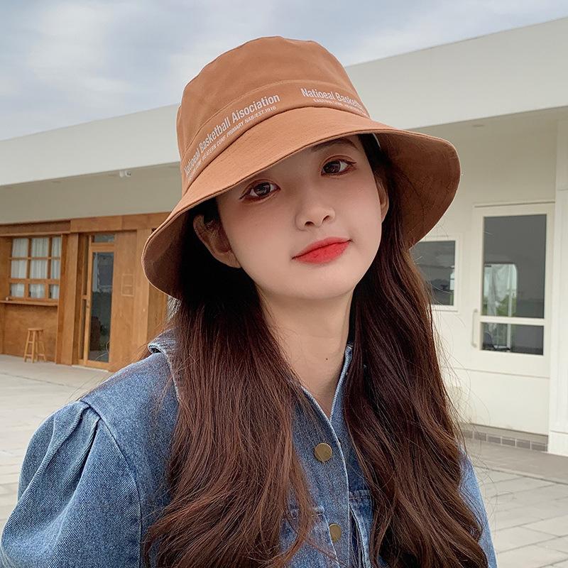 Pot Hat Female Fisherman Hat Summer Sun Shading and Sun Protection Hat Women Korean Trendy Sun Hats Fashion