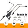 New AN4 LS Stainless Coolant Crossover Steam Vent Kit Compatible with for LS1  LS2, LS3, LS6, LS7, LS9 LSX Engines