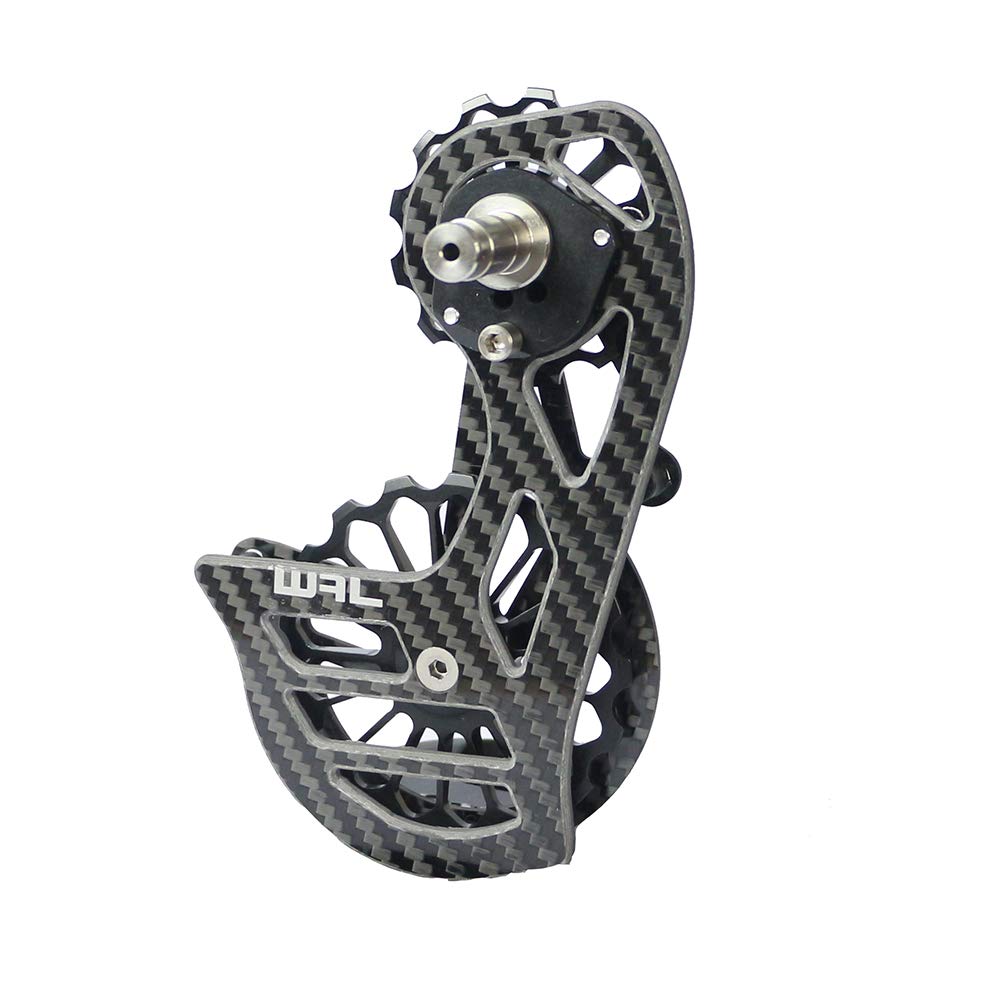 

17T Carbon Fiber Bicycle Rear Derailleur for Road Bikes ***mano4600/5700/5800/6700/6770/6800/6870/9000/9070 Compatible with Ultergra/Dura-Ace Tiagra S