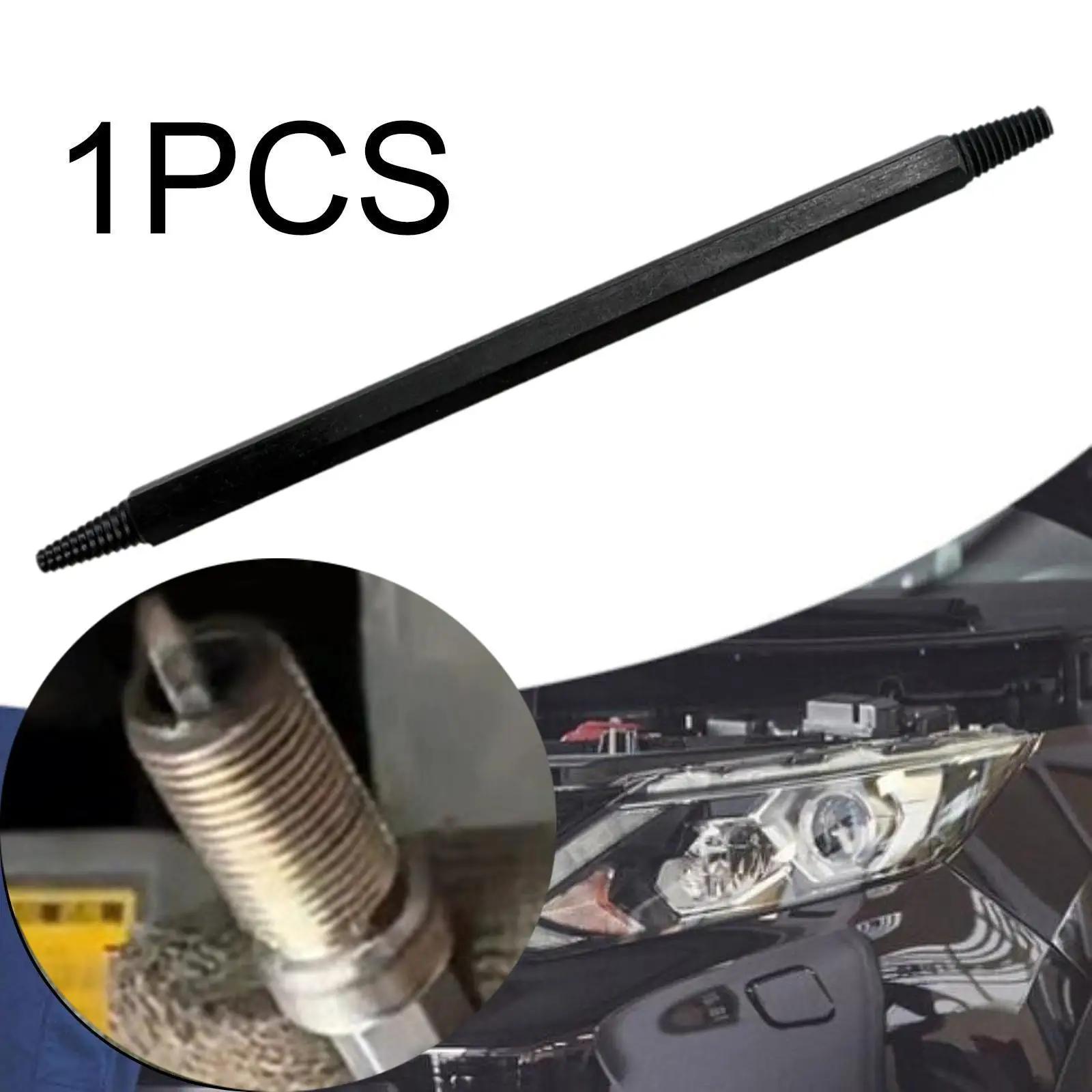 Broken Spark Plug Removal Tool Car Damaged Spark Plug Repair Tool Vehicle Steel Repairing Truck Car Sturdy Thread Tap чёрный