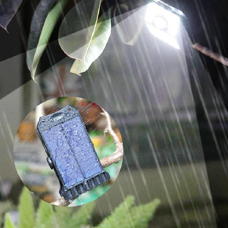 Clip Light Solar Outdoor Courtyard Motion Sensing Lights Weatherproof Camping