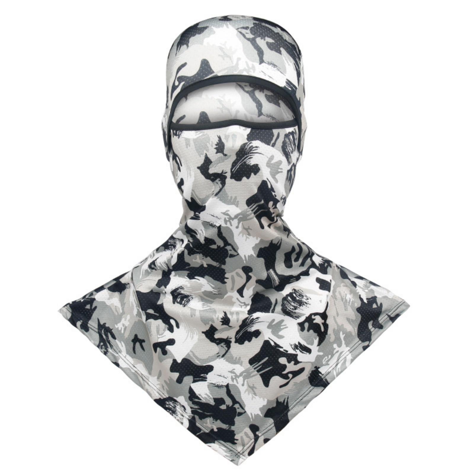 

Pieces Summer UV Neck Gaiter Face Neck Gaiter Mask Scarf Sunscreen Breathable Bandana One Size