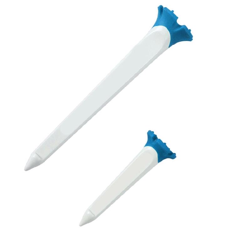 Low Friction Golf Simulator Tees Professional Practice Tool Light Weight Plastic Step Down Golf Tees Training Equipment