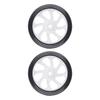 2PCS Air Compressor Wheel ABS and Rubber Universal Air Compressor Wheel Replacement