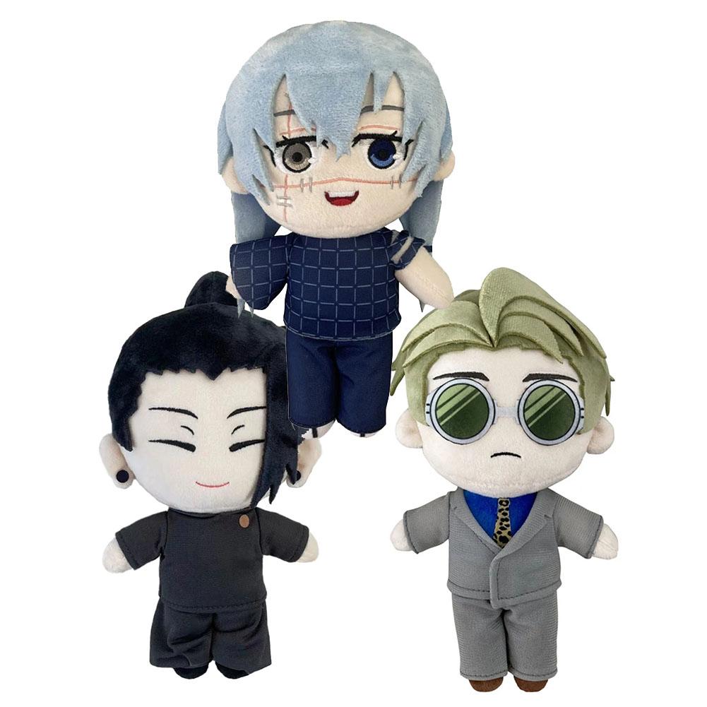 20cm Jujutsu Kaisen Plush Toy Anime Inumaki Toge Soft Stuffed Pillow Mahito Plush Dolls Kids Christmas Birthday Gift