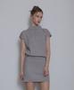 ODER Cap Sleeve Half Pullover - Grey