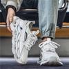 Men's Shoes Summer New Thick-soled Heightening Dad Shoes Mesh Breathable Men's Casual Shoes Student Sports Shoes Trendy Shoes Men