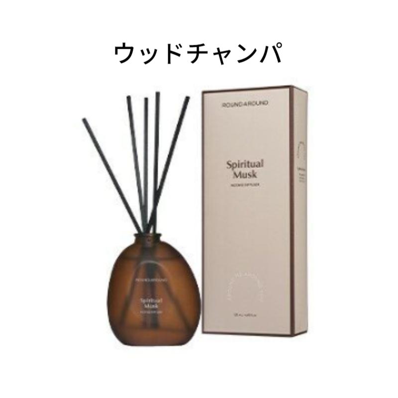 Round Around Incense Diffuser Wood Champa 120ml