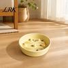 Stable Slow Feed Pet Bowl Feeder Bowl, Ceramic Anti-vomiting Dog Non-Slip Durable Food Reduces Choking for Dogs Cats Cat