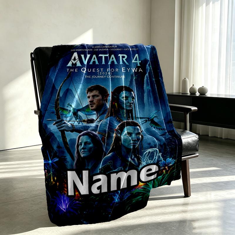 Individuelle personalisierte Decke mit Avatar-Druck, Heimdekoration, Schlafzimmer, Sofa, Camping, Couch, Geschenke für Geburtstag Weihnachten
