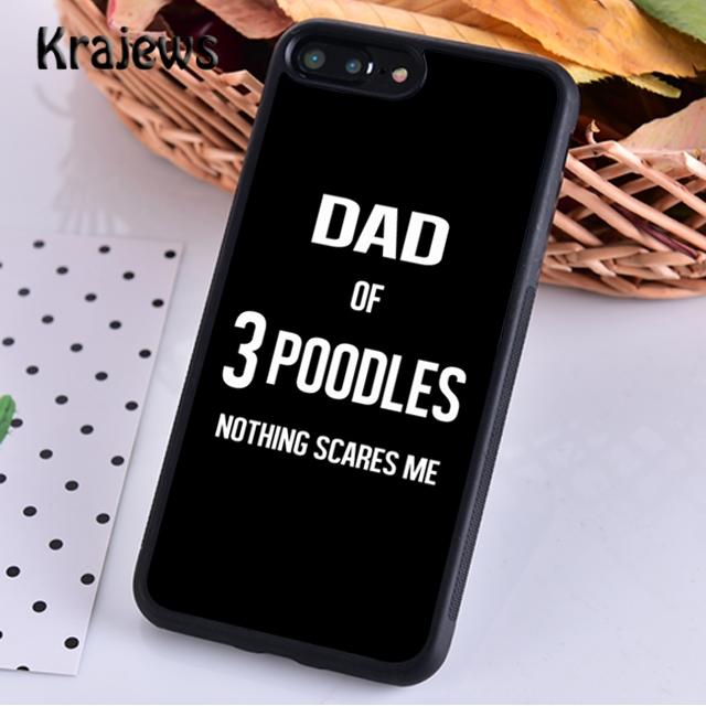 Keep Calm and Love Poodles Phone Case Cover For iPhone 17 Air 16 15 14 Plus 11 12 13 Pro Max Coque Shell Fundas