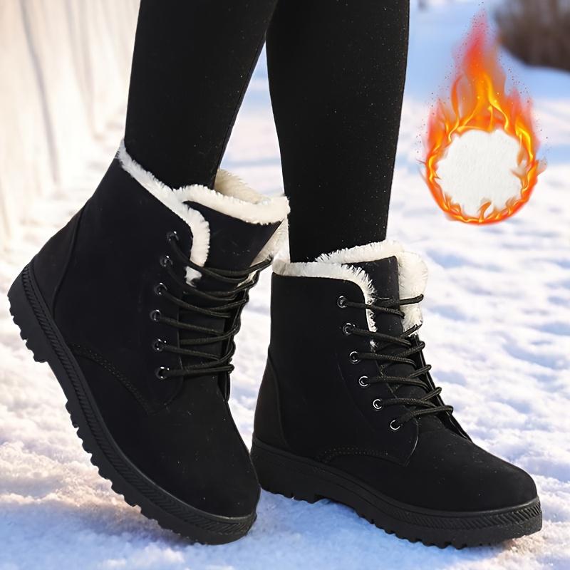 Winter Boots Fashionable New Versatile High Top Snow Couples Warm Oversized Thick Soled Shoes Warm Protection for Cold Weather Conditions
