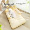 Big-Eyed Moe Cooling Pet Bed: Universal Dog & Cat Sofa with Ice Bean Cushion