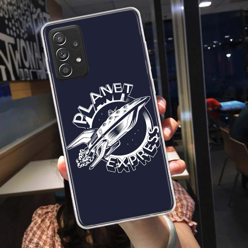 

Futurama Planet Express Phone Case for Samsung A54 A57 A37 A17 A14 A15 A12 A24 A34 A55 A35 A25 A52S A07 A05S A04S A22 A32 A72 Ga Samsung A37 5G