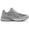 New Balance 990v4 MiUSA Grey Silver Sneakers U990GR4