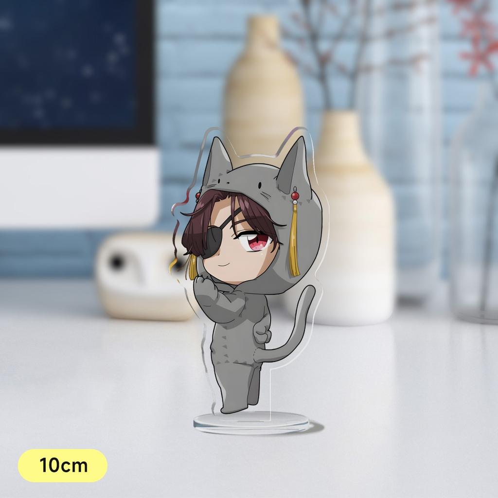 Anime Wind Breaker 10cm Acrylic Stand Sakura Haruka Yukai Akihiko Su Fang Q Version Mini Figure Model Plate Gift