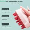 2-in-1 Scalp Massager & Shampoo Brush, Silicone Bristle Head Scrubber for Hair Care & Scalp SPA