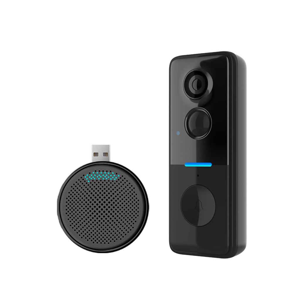 Smart Doorbell Door Camera TY App Control Infrared Night Viewing Rechargeable Video Intercom Doorbell Two Way Intercom