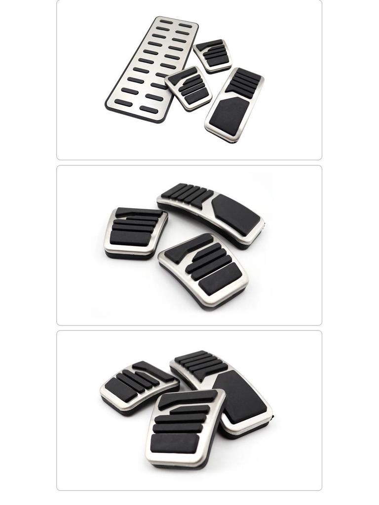 Mitsubishi Stripe Style Non-Slip Brake & Accelerator Pedal Covers