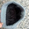 Warm Winter Twist Knitting Hat Solid Color Winter Bonnet Cute Pompom Thick Plush Cap  Women/men