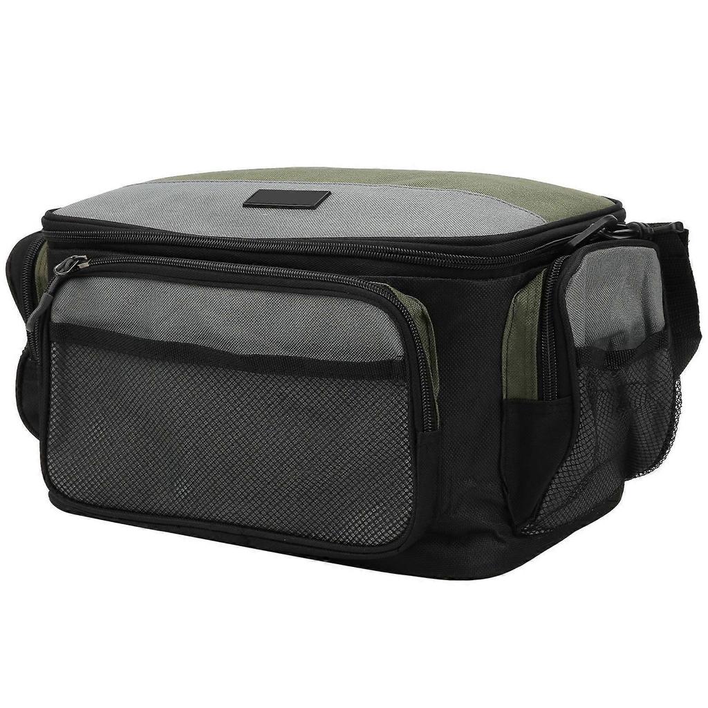 Fishing Lure Bag Tackle Reel Carrier Box SingleShoulder Storage Square Pocket Outdoor Accessory