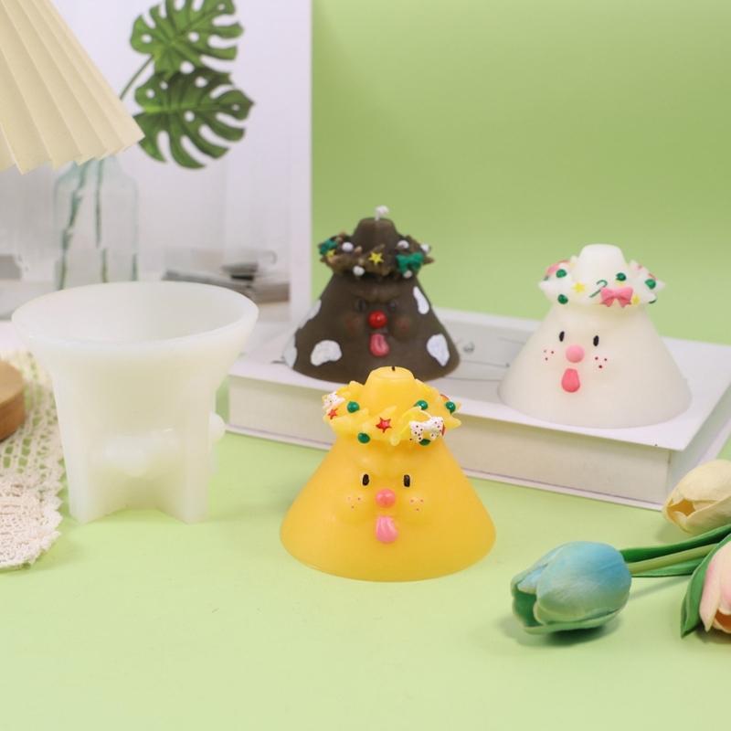 Christmas Wreath Silicone Candle Molds Soap Making Molds Resin Silicone Molds for Epoxy Resin Candle Home Decoration