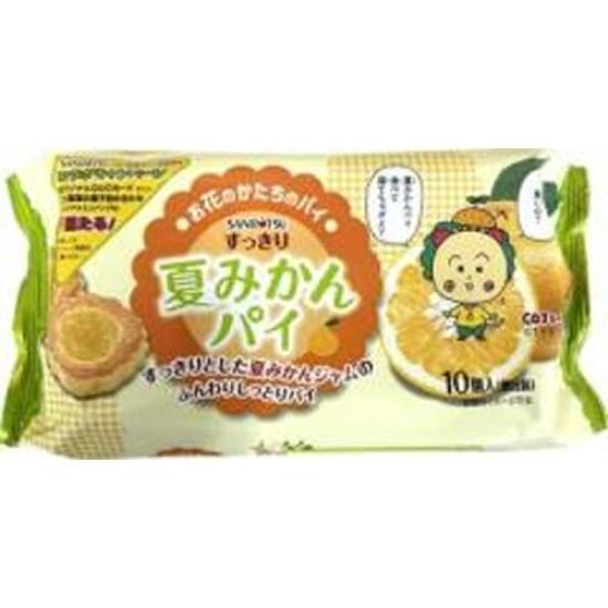 

Sanritsu Seika Refreshing Summer Mandarin 10 pieces x 12 bags Pie,