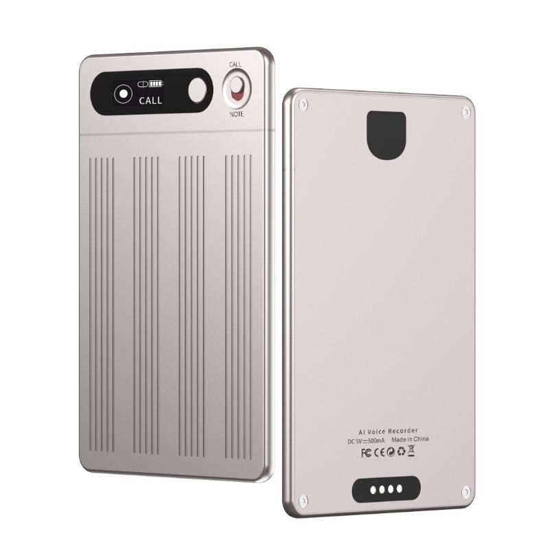 

64 ГБ AI Диктофон Запис та Транскрибування Аудіо Записник Транскрибування та Підсумовування за допомогою ChatGPT Пристрій для Перекладу Мов рожевий