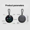 3 In 1 Carbon Monoxide Detector 1000mAh Portable Gas Detector CO Detector Alarm Temp Humidity Sensor for Outdoor Camping RV Car