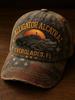 Popular POD heat transfer baseball cap personalized crocodile pattern outdoor cap men's and women's versatile cap