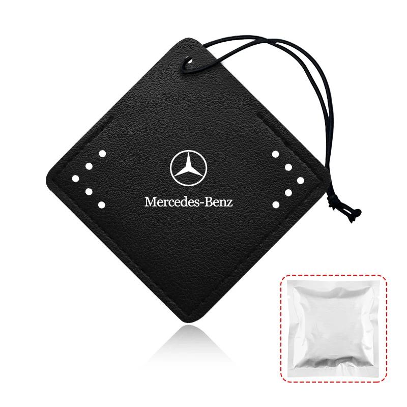 Aromatherapy Hanging Decoration Car Interior Pendant Pendant Air Freshener Stickers For Mercedes-Benz C180 E320 E400 E260 E300 OF8