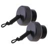 Pack Of 2pcs Threaded Plug Cap Scuba Tank