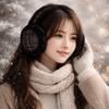 Windproof Winter Warm Earmuffs Plush Winter Thicken Earflap Fleece Foldable Ear Cover  Cold Weather