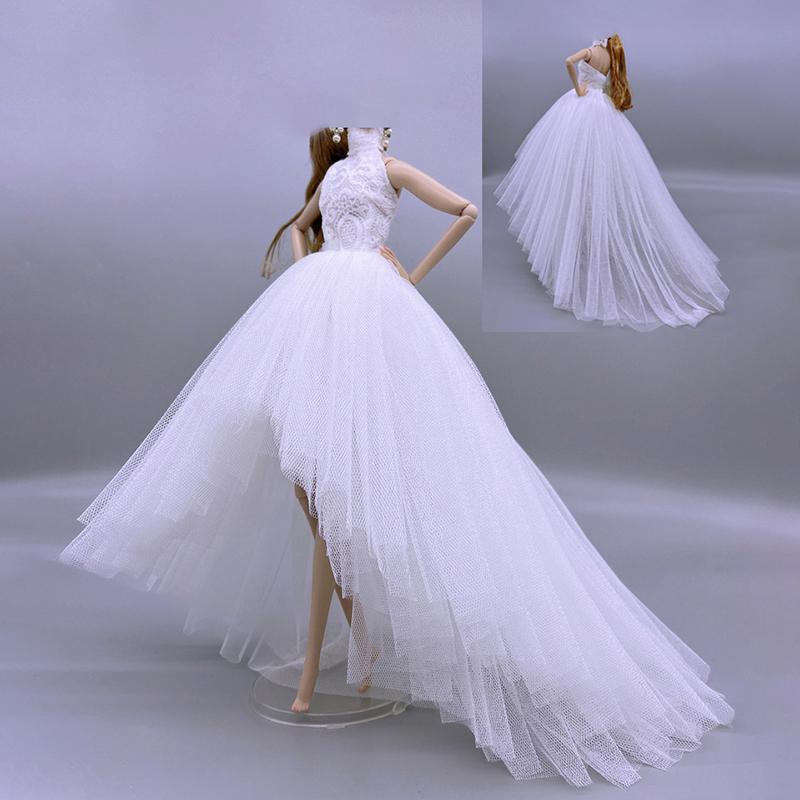 1 Set Costume Doll Clothes Dress Fashion Skirt Party Gown For 30Cm Doll 1/6 Bjd Doll Accessories Girl'S Gift Kid`S Toy