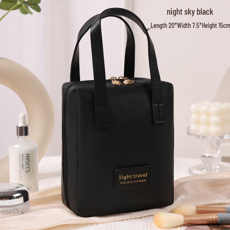 Shell Handbag: Large, Waterproof, Portable Makeup Storage for Influencers