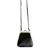 Lipstick clip mini bag, metal buckle chain bag, women's niche high-end messenger diamond bag