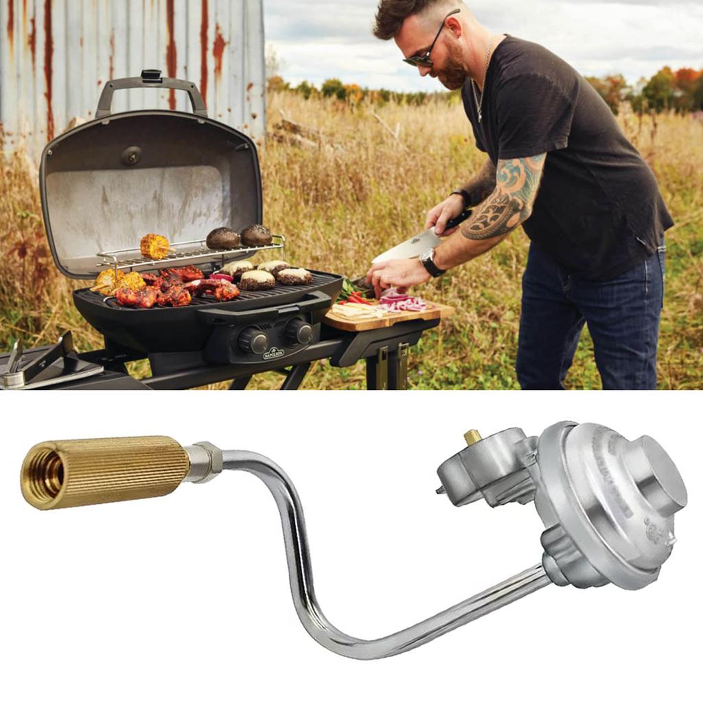 Portable Grill Regulator Easy Installation Gases Regulator Replacement Balance Regulator Assembly for Outdoor Cooking