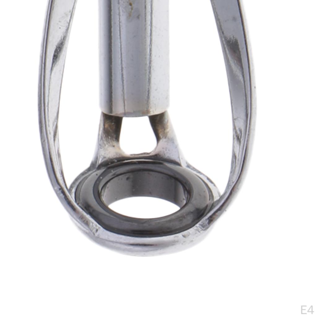 5 Pcs Fly Rod Guide Set Fishing Rings Tip Repair