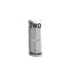 JMW 304 Stainless Steel Straight Connector