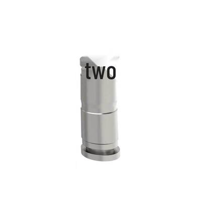 JMW 304 Stainless Steel Straight Connector