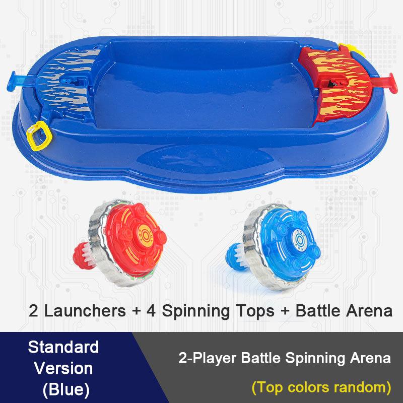 Spin Battle Arena Set - Desktop Spinning Top Game For Multiplayer Competition & Family Interaction