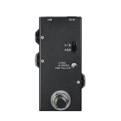 ABY Channel Switches Mode Effect Pedal ABY Line Selector AB Switches Small Guitar Effect Pedal True Bypass Enduring