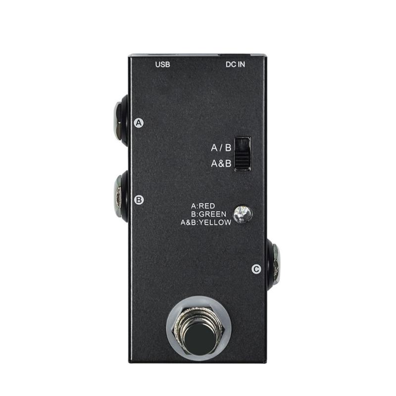 

ABY Channel Switches Mode Effect Pedal ABY Line Selector AB Switches Small Guitar Effect Pedal True Bypass Enduring 1