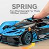 1:24 Bolide Revuelto Alloy Model Diecast Car Toys Doors Opened Sound Light Pull Back Miniature Vehice Boy Adult Birthday Present